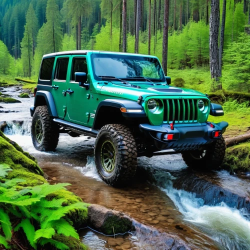 jeep rubicon,jeep wrangler,jeep gladiator rubicon,jeep honcho,jeep,all-terrain,wrangler,jeep trailhawk,jeeps,jeep cherokee,patrol,off-roading,off-road,4wd,off road,cj7,jeep cherokee (xj),green waterfall,off-road car,off-road vehicle,Photography,General,Realistic