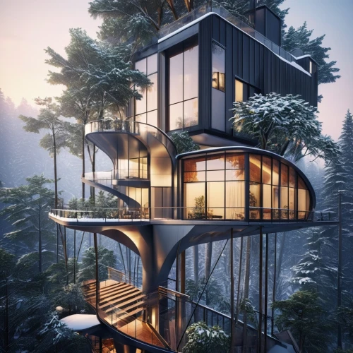 tree house hotel,tree house,treehouse,house in the forest,cubic house,timber house,the cabin in the mountains,house in the mountains,winter house,frame house,house in mountains,stilt house,cube stilt houses,inverted cottage,wooden house,modern house,sky apartment,snowhotel,eco-construction,dunes house,Photography,General,Realistic