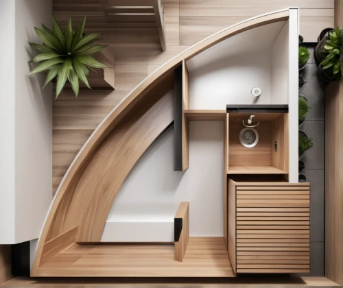 wooden sauna,wooden shelf,wooden mockup,wooden desk,room divider,bookshelf,wooden stairs,walk-in closet,smart home,archidaily,canopy bed,japanese-style room,modern office,wood doghouse,smart house,writing desk,wooden stair railing,cubic house,hallway space,shared apartment,Photography,General,Realistic