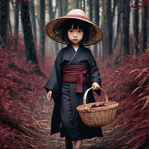 little girl with umbrella,little girl in wind,japanese woman,geisha girl,japanese culture,autumn in japan,japanese style,geisha,beautiful japan,japanese doll,nomadic children,japan landscape,oriental girl,little red riding hood,buddhist monk,asian conical hat,girl with tree,the japanese doll,asian costume,yunnan,Illustration,Realistic Fantasy,Realistic Fantasy 46