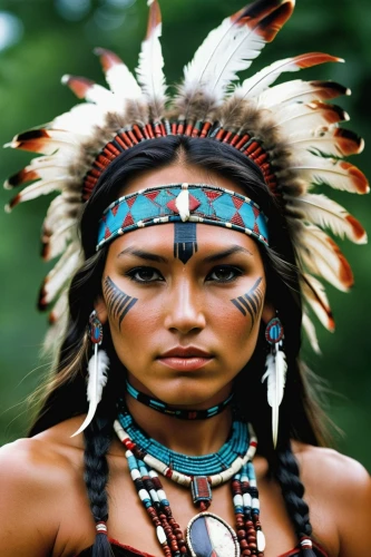 american indian,native american,the american indian,tribal chief,indigenous culture,warrior woman,indian headdress,shamanism,amerindien,aborigine,indigenous,native,first nation,cherokee,war bonnet,headdress,shamanic,aboriginal,aboriginal culture,feather headdress,Illustration,Realistic Fantasy,Realistic Fantasy 10