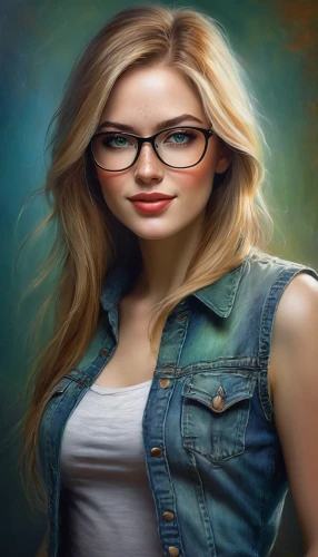 portrait background,world digital painting,custom portrait,photo painting,girl portrait,romantic portrait,portrait photographers,artist portrait,art painting,fantasy portrait,digital painting,librarian,illustrator,blonde woman,reading glasses,jeans background,fashion vector,painter,girl drawing,young woman,Conceptual Art,Daily,Daily 32