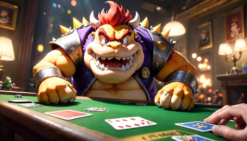 poker table,gnome and roulette table,poker,rotglühender poker,poker primrose,gambler,dice poker,poker set,gamble,fuel-bowser,card table,card games,game illustration,card game,royal flush,blackjack,tabletop game,gnomes at table,collectible card game,play cards,Anime,Anime,Cartoon