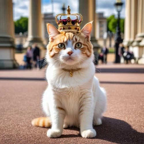 napoleon cat,cat european,crowned goura,royal,king crown,imperial crown,royal crown,regal,monarchy,king caudata,royal tiger,grand duke,emperor,crowned,royalty,golden crown,heraldic animal,crown of the place,gold crown,buckingham palace,Photography,General,Realistic