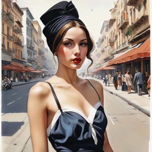 fashion illustration,art deco woman,vintage fashion,vintage woman,vintage girl,vintage women,cigarette girl,50's style,retro women,retro woman,vintage art,girl in a long dress,vintage 1950s,italian painter,retro pin up girl,girl in cloth,world digital painting,evening dress,retro girl,woman shopping