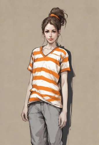 girl in t-shirt,clementine,fashionable girl,girl in a long,girl drawing,a uniform,isolated t-shirt,child girl,female runner,girl portrait,girl with cloth,young woman,fashion sketch,a pedestrian,fashion vector,portrait of a girl,main character,lilian gish - female,game illustration,female worker,Digital Art,Comic