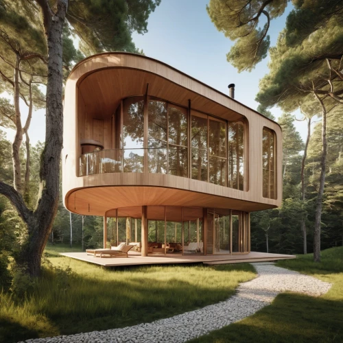 house in the forest,cubic house,dunes house,eco-construction,timber house,tree house,cube house,wooden house,modern house,3d rendering,archidaily,treehouse,frame house,smart house,mirror house,summer house,tree house hotel,modern architecture,smart home,luxury property,Photography,General,Realistic