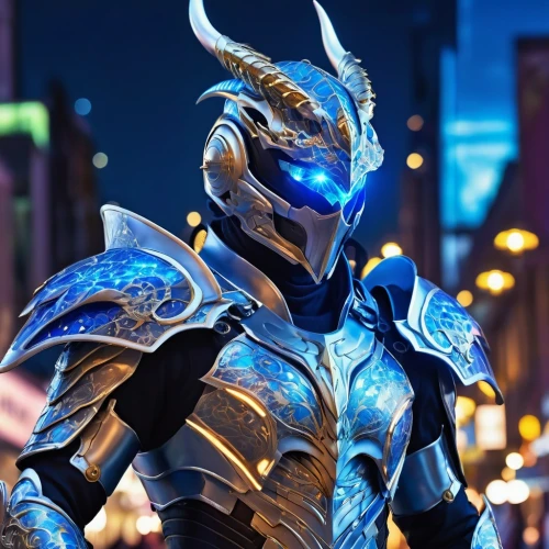 knight armor,garuda,armored,cleanup,drg,excalibur,armor,cosplay image,iron mask hero,mazda ryuga,alien warrior,knight festival,knight,dragoon,wall,scales of justice,blue demon,armour,with the mask,knight star,Photography,General,Realistic