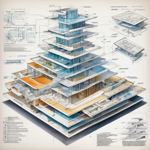 japanese architecture,asian architecture,chinese architecture,kirrarchitecture,architect plan,archidaily,futuristic architecture,architecture,modern architecture,isometric,tower of babel,architect,orthographic,school design,jewelry（architecture）,architectural,building structure,brutalist architecture,multi-storey,solar cell base,Unique,Design,Infographics