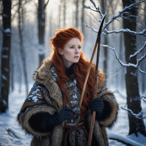 the snow queen,the fur red,suit of the snow maiden,fur coat,fur clothing,celtic queen,imperial coat,winterblueher,huntress,fur,russian winter,warrior woman,gamekeeper,ice queen,swordswoman,woman holding gun,long coat,maureen o'hara - female,chasseur,glory of the snow,Photography,Documentary Photography,Documentary Photography 19