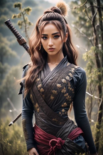 female warrior,warrior woman,mulan,beautiful girls with katana,katana,baozi,swordswoman,asian costume,warrior east,ashitaba,jaya,hwachae,arang,celtic queen,ayu,asian woman,samurai fighter,huntress,strong woman,inner mongolian beauty