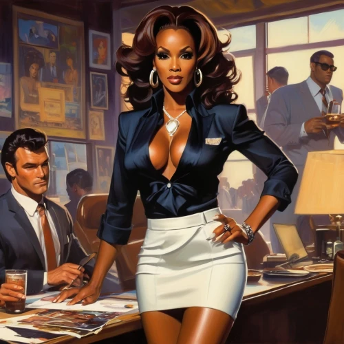 businesswoman,business woman,business girl,spy visual,businesswomen,white-collar worker,secretary,business women,receptionists,clue and white,black businessman,executive,receptionist,business icons,businessperson,office worker,game illustration,boardroom,business meeting,spy,Conceptual Art,Oil color,Oil Color 04