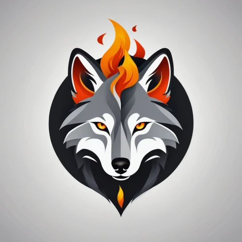 fire logo,fire background,firethorn,animal icons,wolves,mozilla,fawkes,pencil icon,grey fox,redfox,vector graphic,firefox,wordpress icon,vector illustration,wildfire,steam icon,dribbble icon,twitch logo,wolf,fire siren,Unique,Design,Logo Design