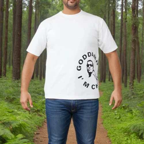 farmer in the woods,print on t-shirt,sachin tendulkar,forest man,cool remeras,premium shirt,groucho marx,t shirt,che,isolated t-shirt,t-shirt printing,woods,t-shirt,forrest,fidel castro,queen-elizabeth-forest-park,walking man,spruce forest,t shirts,mahendra singh dhoni,Male,South Americans,XXXL,T-shirt and Jeans,Outdoor,Forest
