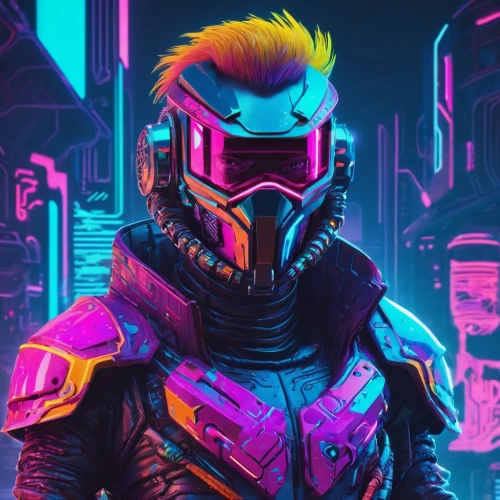 cyberpunk,80's design,80s,nova,electro,pink vector,futuristic,cyber,scifi,neon arrows,cg artwork,sci-fi,sci - fi,boba fett,retro styled,retro background,alien warrior,sci fi,neon human resources,neon,Conceptual Art,Sci-Fi,Sci-Fi 27