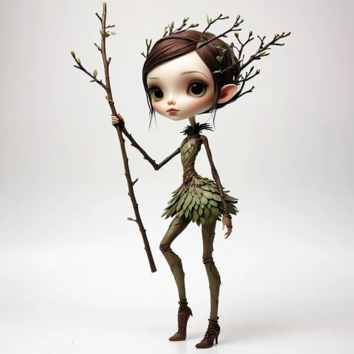 dryad,wood elf,faun,twigs,twig,girl with tree,lilian gish - female,dry twig,violet head elf,rosa 'the fairy,rosa ' the fairy,fae,bows and arrows,faerie,agnes,faery,child fairy,calluna,birch,little girl fairy,Illustration,Abstract Fantasy,Abstract Fantasy 10
