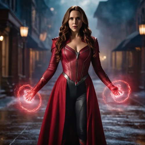 scarlet witch,red super hero,wanda,red coat,red cape,goddess of justice,red,captain marvel,marvels,super heroine,elenor power,avenger,power icon,red tunic,woman power,best arrow,the enchantress,marvelous,red double,head woman,Photography,General,Cinematic