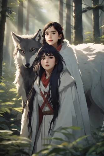 two wolves,wolf couple,wolves,howl,red riding hood,kitsune,wolf's milk,little red riding hood,huskies,east siberian laika,west siberian laika,wolf hunting,companion dog,canis lupus,laika,gray wolf,wolf,howling wolf,sled dog,european wolf,Photography,Cinematic