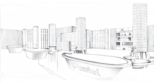 toilets,cd cover,city buildings,basin,sheet drawing,hand-drawn illustration,baths,urban development,line drawing,technical drawing,kirrarchitecture,cistern,buildings,architect plan,city scape,industrial landscape,constructions,urbanization,industrial design,archidaily,Design Sketch,Design Sketch,Fine Line Art