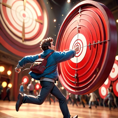 superhero background,superman,bullseye,3d archery,bulls eye,spin danger,rope skipping,cg artwork,kinetic art,conductor,daredevil,vector ball,superman logo,super man,baton twirling,spin,cinema 4d,targets,digital compositing,3d man,Anime,Anime,Cartoon