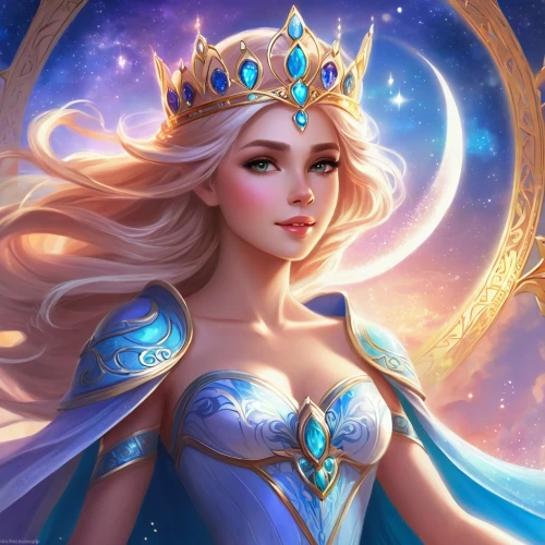 elsa,princess crown,zodiac sign libra,princess sofia,the snow queen,queen crown,tiara,fairy queen,heart with crown,fantasy portrait,princess,ice queen,queen of the night,queen s,golden crown,crown render,libra,celtic queen,fantasy woman,queen,Illustration,Realistic Fantasy,Realistic Fantasy 01