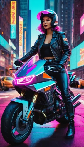 electric scooter,cyberpunk,e-scooter,retro woman,pink vector,scooter riding,motorbike,bike colors,80s,motorcycle,80's design,ktm,city trans,scooter,retro girl,futuristic,yamaha,motor scooter,scooters,retro women,Conceptual Art,Sci-Fi,Sci-Fi 27
