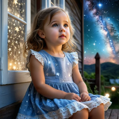 children's background,little girl in pink dress,astronomer,starry night,baby stars,starry,starry sky,colorful stars,fairy galaxy,star sky,moon and star background,little girl dresses,child portrait,astronomy,stargazing,mystical portrait of a girl,rainbow and stars,night stars,little girl fairy,celestial phenomenon,Photography,General,Natural