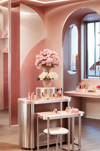 beauty room,cosmetics counter,women's cosmetics,beauty salon,soap shop,cosmetic products,dressing table,doll house,the little girl's room,candy bar,cosmetics,flower wall en,pastry shop,doll kitchen,salon,dolls houses,kitchen shop,boutique,cake shop,flower booth