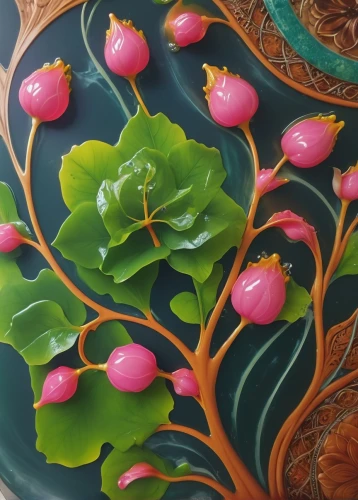 water lily plate,lotuses,lotus pond,lotus on pond,lotus flowers,lotus leaves,floral ornament,lotus plants,oriental painting,khokhloma painting,flower painting,floral rangoli,lotus blossom,pink water lilies,watermelon painting,lily pond,water lilies,lotus hearts,chinese art,golden lotus flowers,Photography,General,Realistic