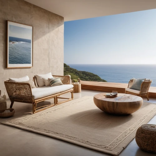 beach furniture,dunes house,window with sea view,modern living room,chaise lounge,outdoor furniture,living room,livingroom,ocean view,contemporary decor,holiday villa,beach house,outdoor sofa,living room modern tv,patio furniture,interior modern design,luxury home interior,seaside view,great room,modern decor,Photography,General,Natural