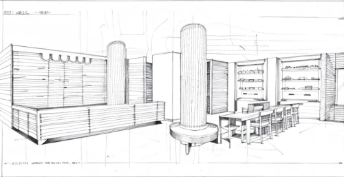 cabinetry,secretary desk,shelving,storefront,cabinets,pantry,technical drawing,bookcase,study room,bookshelves,school design,shelves,kitchen shop,store fronts,kitchen design,archidaily,walk-in closet,sideboard,sales booth,architect plan,Design Sketch,Design Sketch,Fine Line Art