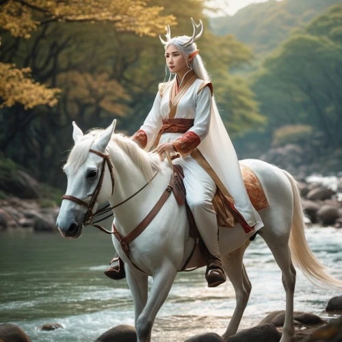 mulan,biblical narrative characters,cosplay image,warrior woman,fantasy picture,female warrior,asian costume,kitsune,oriental princess,mitsubishi chariot,horse herder,heroic fantasy,horseback,goki,yi sun sin,fantasy woman,hwachae,anime japanese clothing,inner mongolian beauty,tiber riven,Photography,General,Cinematic