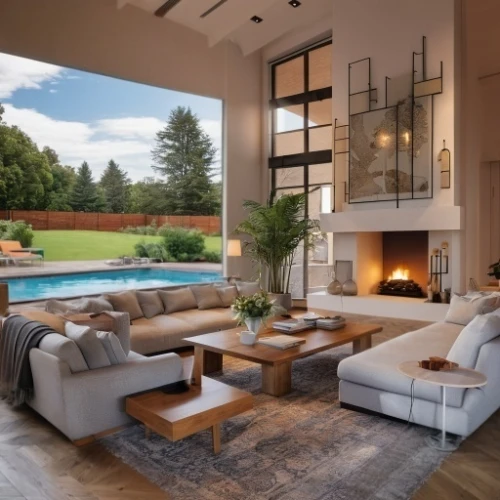 modern living room,luxury home interior,family room,living room,beautiful home,luxury property,interior modern design,livingroom,luxury home,outdoor sofa,contemporary decor,pool house,modern decor,sitting room,bonus room,modern house,home interior,luxury real estate,living room modern tv,fire place