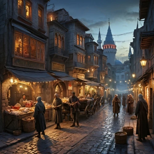 medieval street,medieval market,medieval town,marketplace,old city,transylvania,grand bazaar,bazaar,old town,medieval,stalls,the old town,fantasy city,souk,hamelin,galata,christmas market,castle iron market,vendors,fantasy picture