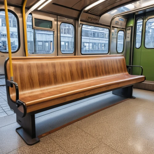 train seats,luggage rack,the lisbon tram,roller platform,passenger car,wood bench,single seat,subway system,railway carriage,electric multiple unit,wooden train,wooden carriage,seating,tube,wooden bench,light rail train,metro,disused trains,double-deck electric multiple unit,flxible metro,Photography,General,Realistic