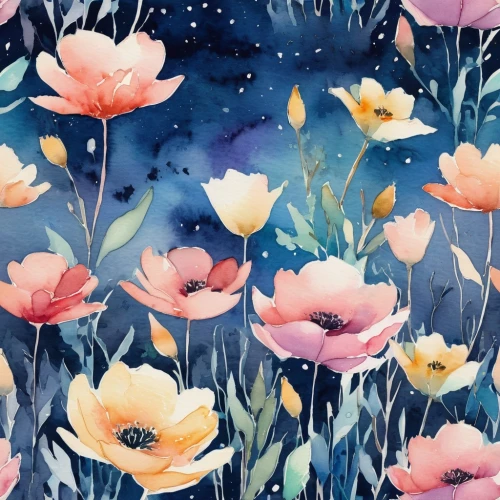 watercolor floral background,floral background,floral digital background,japanese floral background,tulip background,flower background,watercolor background,watercolor flowers,spring background,watercolour flowers,springtime background,paper flower background,pink floral background,flower painting,falling flowers,sea of flowers,scattered flowers,blooming field,blanket of flowers,flower field,Illustration,Paper based,Paper Based 25
