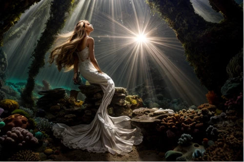 mermaid background,fantasy picture,faery,faerie,mystical portrait of a girl,believe in mermaids,fantasy art,fairy world,enchanted,the night of kupala,mermaid,underwater background,fairy queen,the sea maid,water nymph,photomanipulation,the enchantress,rusalka,celtic woman,let's be mermaids