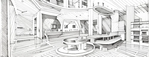 sci fiction illustration,coloring page,panoramical,mono-line line art,sci fi surgery room,office line art,ufo interior,wireframe graphics,wireframe,camera illustration,pencils,mono line art,coloring pages,an apartment,school design,panopticon,book illustration,house drawing,interiors,laboratory,Design Sketch,Design Sketch,Hand-drawn Line Art