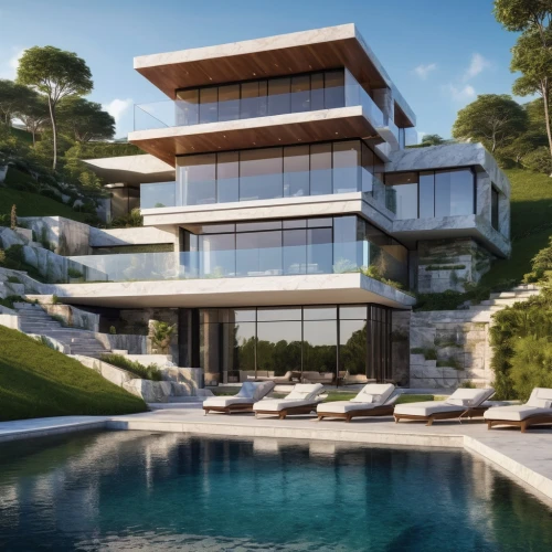 luxury property,modern house,modern architecture,luxury real estate,3d rendering,luxury home,house by the water,dunes house,holiday villa,beautiful home,contemporary,portofino,landscape design sydney,jewelry（architecture）,bendemeer estates,crib,landscape designers sydney,mansion,futuristic architecture,render,Photography,General,Natural