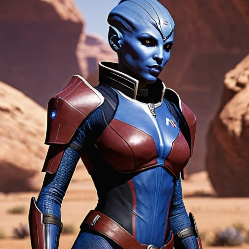 symetra,nova,andromeda,mystique,avatar,alien warrior,neottia nidus-avis,shepard,darth talon,sterntaler,blue bonnet,nebula guardian,widow,kadala,mara,trek,grey fox,valerian,violet head elf,wasp,Photography,General,Realistic