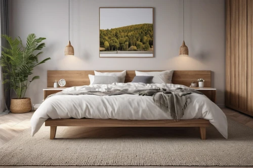 modern decor,bedroom,danish furniture,modern room,contemporary decor,bed linen,soft furniture,bed frame,guest room,guestroom,californian white oak,woman on bed,bed in the cornfield,eucalyptus,futon pad,wood-fibre boards,interior decor,wooden mockup,laminated wood,danish room,Photography,General,Realistic