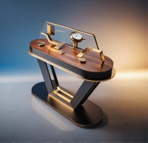 wooden desk,writing desk,massage table,toy cash register,apple desk,tablet computer stand,school desk,dressing table,kids cash register,toilet table,table lamp,computer desk,pommel horse,new concept arms chair,barber chair,reich cash register,incense with stand,nightstand,3d model,bedside table,Photography,General,Realistic