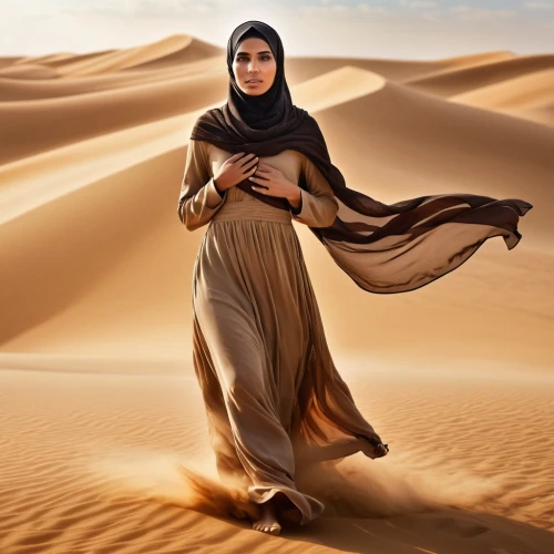 abaya,middle eastern monk,muslim woman,arabian,bedouin,girl on the dune,islamic girl,hijaber,muslima,admer dune,arabia,sahara,united arab emirates,burqa,dune,hijab,girl in cloth,woman of straw,arab,dubai desert,Photography,General,Realistic