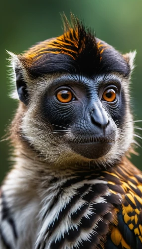 ring-tailed,marmoset,tamarin,lemur,squirrel monkey,langur,animal portrait,de brazza's monkey,barbet,lanner falcon,falconiformes,yellow-billed hornbill,saguinus oedipus,yellowbilled hornbill,anthropomorphized animals,guenon,colobus,passer domesticus,ring tailed lemur,southern white faced owl,Photography,General,Natural