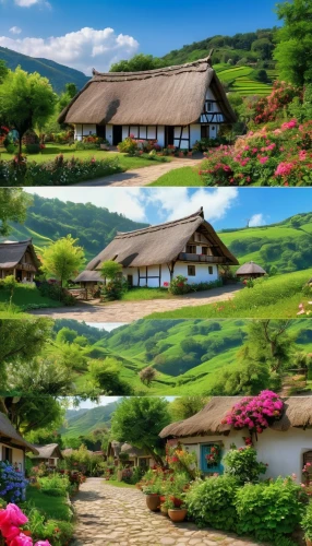 korean folk village,hanok,korean village snow,beautiful japan,landscape background,japan landscape,japanese architecture,wooden houses,mountain village,home landscape,traditional house,asian architecture,south korea,ginkaku-ji,world digital painting,japan garden,japanese floral background,traditional village,japanese sakura background,japanese background,Photography,General,Realistic