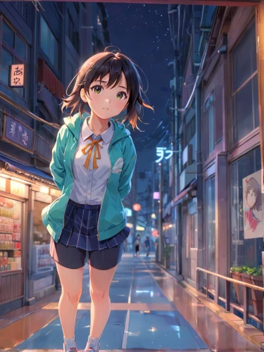 sonoda love live,anime japanese clothing,shibuya,japanese idol,tokyo city,gomashio,osaka,miku maekawa,japanese sakura background,nico,sakura background,parka,shinjuku,tokyo,naginatajutsu,dusk background,alley,aomoriya,transparent background,harajuku,Anime,Anime,Realistic