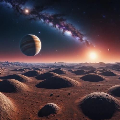 alien planet,alien world,exoplanet,planetary system,planets,inner planets,binary system,lunar landscape,planet eart,planet mars,space art,planet alien sky,red planet,extraterrestrial life,desert planet,futuristic landscape,astronomy,cosmos field,dune landscape,terraforming,Photography,General,Realistic