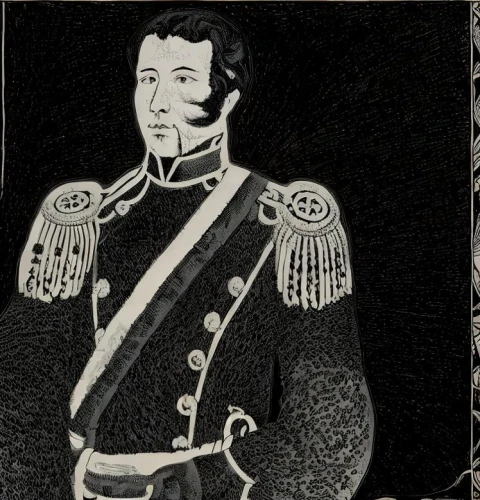 admiral von tromp,prussian asparagus,cimarrón uruguayo,alejandro vergara blanco,benito juarez,pabellón criollo,napoleon i,commodore,napoleon bonaparte,prussian,garzón,franz,zhupanovsky,admiral,charles cháplin,fidel alejandro castro ruz,fernano alonso,paine,brigadier,colonel,Art sketch,Art sketch,Decorative