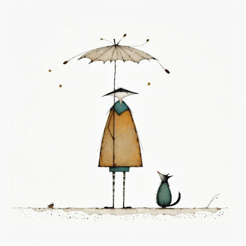 brolly,summer umbrella,umbrellas,parasols,man with umbrella,umbrella,chair and umbrella,overhead umbrella,rain cats and dogs,whimsical animals,bird couple,little girl with umbrella,rainy day,walking in the rain,my neighbor totoro,rain stoppers,thatch umbrellas,beach umbrella,parasol,summer beach umbrellas,Art,Artistic Painting,Artistic Painting 49