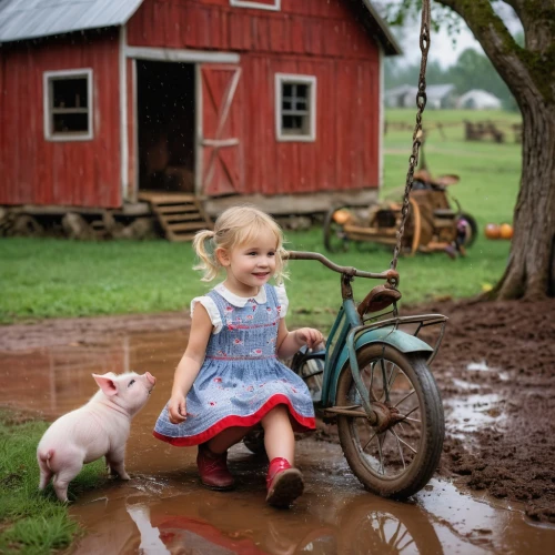 piglet barn,lucky pig,farm girl,farm animal,piglets,mini pig,farm animals,little girl in pink dress,farmyard,teacup pigs,countrygirl,piglet,barnyard,domestic pig,country style,farm tractor,kawaii pig,pig,rural style,farm set,Photography,General,Natural